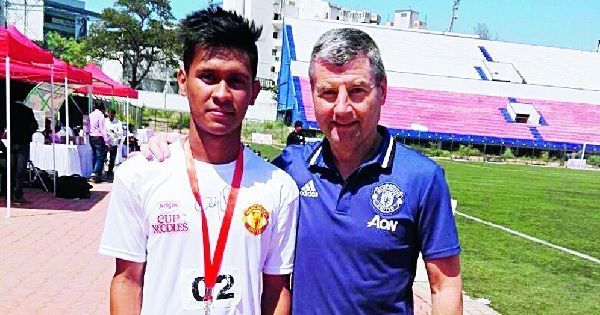 Assam lad Madhurjya Bora selected to play in German football academy